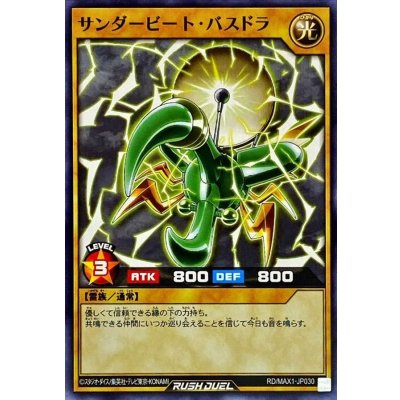 サンダービートバスドラ【ノーマル】{RD/MAX1-JP030}《RDモンスター》