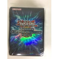 〔状態A-〕スリーブ『WCS2018青』100枚入り【-】{-}《スリーブ》