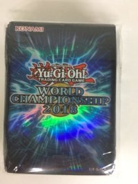 〔状態A-〕スリーブ『WCS2018青』100枚入り【-】{-}《スリーブ》