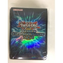 画像1: 〔状態A-〕スリーブ『WCS2018青』100枚入り【-】{-}《スリーブ》