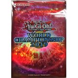 〔状態A-〕スリーブ『WCS2019赤』100枚入り【-】{-}《スリーブ》