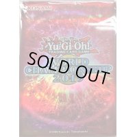 〔状態A-〕スリーブ『WCS2019赤』100枚入り【-】{-}《スリーブ》