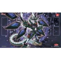 〔状態A-〕プレイマット『ファイアウォールドラゴンダークフルード(決闘者の王国)』【-】{-}《プレイマット》