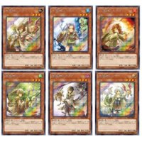 (未開封)地霊使いアウス(六属性カード6種)【-】{DCP1-JP001}《その他》