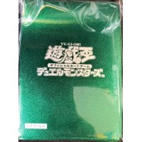 〔状態A-〕スリーブ『初期ロゴメタリックグリーン』50枚入り【-】{-}《スリーブ》