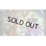 プレイマット『伝説の騎士ヘルモス＆ヘルモスの爪(TEAMYCS)』【-】{-}《プレイマット》