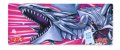 プレイマット『海馬＆青眼の白龍(WJ50周年展VOL.2)』【-】{-}《プレイマット》