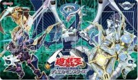 〔状態A-〕プレイマット『ファイアウォールドラゴン(遊戯王の日緑背景)』【-】{-}《プレイマット》