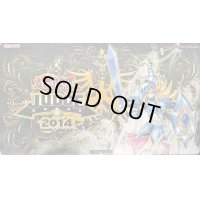プレイマット『竜騎士ブラックマジシャンガール(JUDGE2014)』【-】{-}《プレイマット》