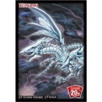 〔状態A-〕スリーブ『青眼の亜白龍20thANNIVERSARYキャンペーン』10枚入り【-】{-}《スリーブ》