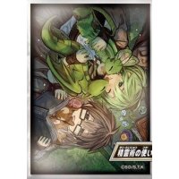 〔状態A-〕スリーブ『精霊術の使い手(アウス&ウィン)』100枚入り【-】{-}《スリーブ》