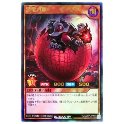 黒竜の雛【ウルトラ】{RD/VJMP-JP002}《RDモンスター》