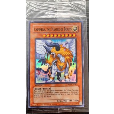 (未開封)獣王キマイラ/ChimaeratheMasterofBeasts【スーパー】{WCPS-AE803}《モンスター》