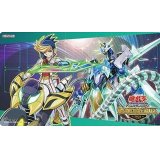 プレイマット『ユーゴ＆クリスタルクリアウィングシンクロドラゴン(RANKINGDUEL2021-1st-)』【-】{-}《プレイマット》