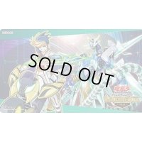 〔状態A-〕プレイマット『ユーゴ＆クリスタルクリアウィングシンクロドラゴン(RANKINGDUEL2021-1st-)』【-】{-}《プレイマット》