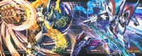 〔状態A-〕プレイマット『最強戦旗タフストライカー＆最強戦旗エースブレイカー(ニューロン)』【-】{-}《プレイマット》