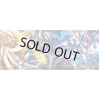 〔状態A-〕プレイマット『最強戦旗タフストライカー＆最強戦旗エースブレイカー(ニューロン)』【-】{-}《プレイマット》