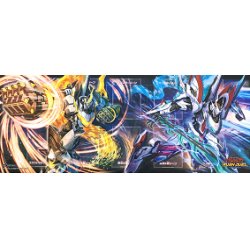 画像1: 〔状態A-〕プレイマット『最強戦旗タフストライカー＆最強戦旗エースブレイカー(ニューロン)』【-】{-}《プレイマット》