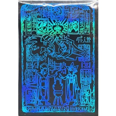 スリーブ『ブルー(失われた王の記憶の石板)』70枚入り【-】{-}《スリーブ》