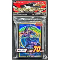 スリーブ『ブラックマジシャン(ラッシュデュエル)』70枚入り【-】{-}《スリーブ》