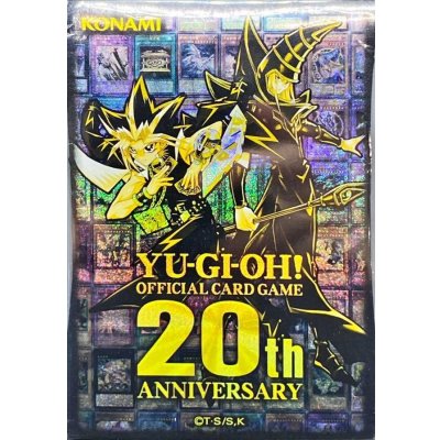 スリーブ『20thANNIVERSARYSET(闇遊戯&ブラックマジシャン)』100枚入り【-】{-}《スリーブ》