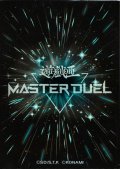 スリーブ『MASTERDUELブラック(特製ケース、当選通知書付)』100枚入り【-】{-}《スリーブ》