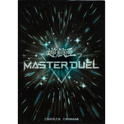 画像1: スリーブ『MASTERDUELブラック(特製ケース付)』100枚入り【-】{-}《スリーブ》