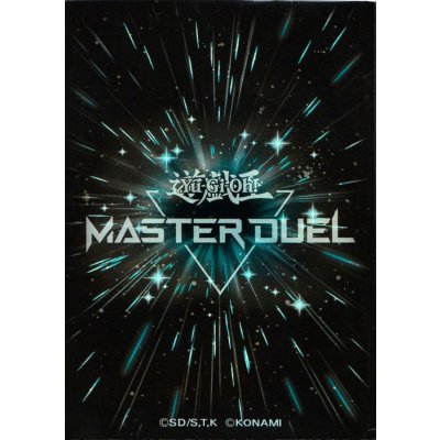 スリーブ『MASTERDUELブラック(特製ケース付)』100枚入り【-】{-}《スリーブ》
