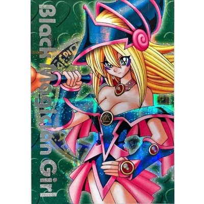 〔状態B〕ブラックマジシャンガール(DDM/緑)【シークレット】{-}《-》