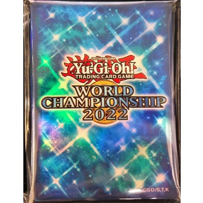 〔状態A-〕スリーブ『WORLDCHAMPIONSHIP2022』100枚入り【-】{-}《スリーブ》