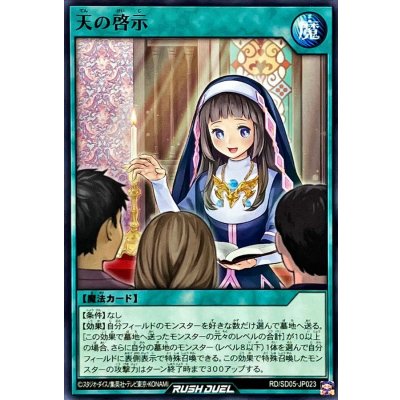 天の啓示【ノーマル】{RD/SD05-JP023}《RD魔法》