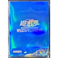 画像1: 〔状態A-〕スリーブ『初期ロゴ青』60枚入り【-】{-}《スリーブ》