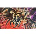 〔状態A-〕プレイマット『ブラックフェザーアサルトドラゴン(RANKINGDUEL2022-2nd-)』【-】{-}《プレイマット》