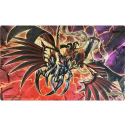 画像1: 〔状態A-〕プレイマット『ブラックフェザーアサルトドラゴン(RANKINGDUEL2022-2nd-)』【-】{-}《プレイマット》