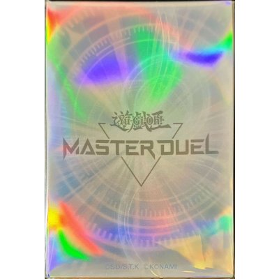 〔状態A-〕スリーブ『MASTERDUELホワイト(特製ケース付)』100枚入り【-】{-}《スリーブ》