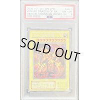 〔PSA8鑑定済〕ラーの翼神竜【シークレット】{G4-03}《モンスター》