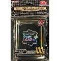 スリーブ『QUARTERCENTURYブラック』100枚入り【-】{-}《スリーブ》