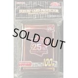〔状態A-〕スリーブ『QUARTERCENTURYレッド』100枚入り【-】{-}《スリーブ》