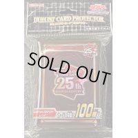 〔状態A-〕スリーブ『QUARTERCENTURYレッド』100枚入り【-】{-}《スリーブ》