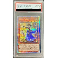 〔PSA10鑑定済〕妖眼の相剣師【プリズマティックシークレット】{DAMA-JP009}《モンスター》