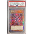 〔※状態難/PSA10鑑定済〕(新)真紅眼の黒竜【プリズマティックシークレット】{PAC1-JP031}《モンスター》
