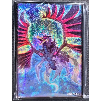 〔状態A-〕スリーブ『ブラックフェザードラゴン(サテライトショップ限定)』70枚入り【-】{-}《スリーブ》