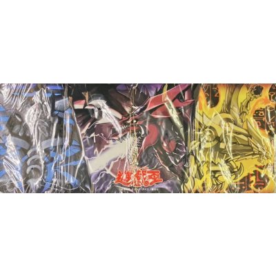 プレイマット『ジャンプオールスターズ(三幻神)』【-】{-}《プレイマット》