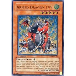 画像1: 〔状態B〕☆旧アジア☆アームドドラゴンLV5【レリーフ】{SOD-AE014}《コレクター向け》
