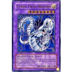 画像1: 〔状態B〕☆旧アジア☆サイバーツインドラゴン【レリーフ】{CRV-AE035}《コレクター向け》