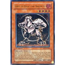 画像1: 〔状態B〕☆旧アジア☆ホルスの黒炎竜LV4【レリーフ】{SOD-AE006}《コレクター向け》