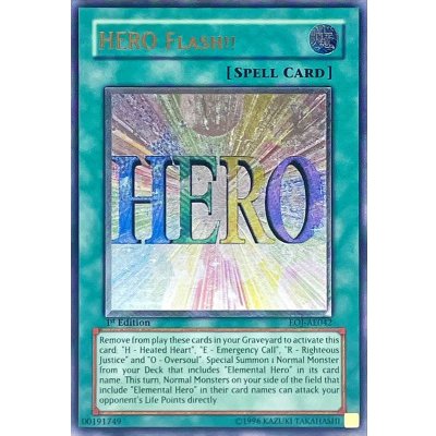 〔状態B〕☆旧アジア☆ヒーローフラッシュ!!【レリーフ】{EOJ-AE042}《コレクター向け》