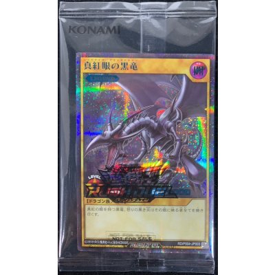 (未開封)真紅眼の黒竜(当選通知書付き、ダンボール付き)【シークレット SPECIAL BLUE Ver.】{RD/P004-JP003}《RDモンスター》
