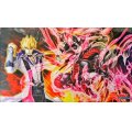プレイマット『ジャックアトラス&スカーレッドデーモン(遊戯王の日)』【-】{-}《プレイマット》