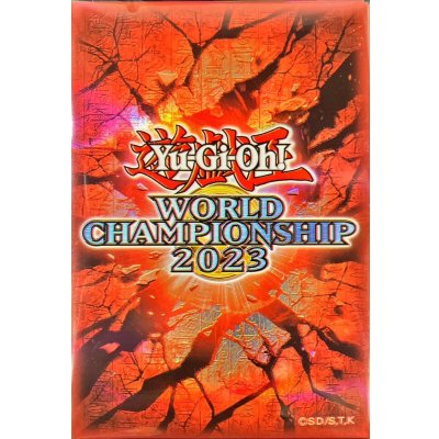 スリーブ『WCS2023RED』10枚入り【-】{-}《スリーブ》